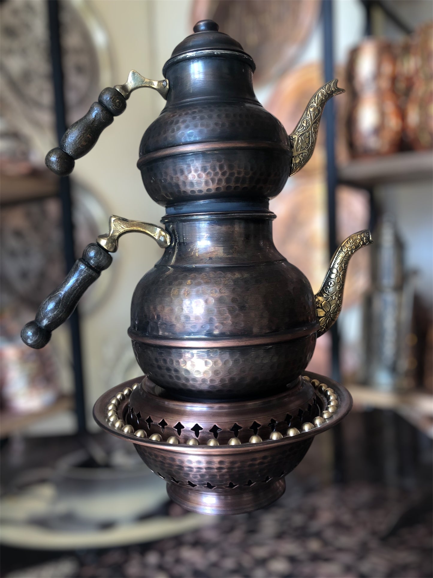 COPPER WORLD TEAPOT 3.5LT
