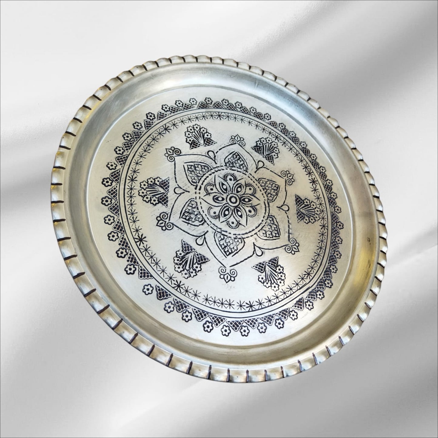 COPPER WORLD HANDCRAFTED TRAY