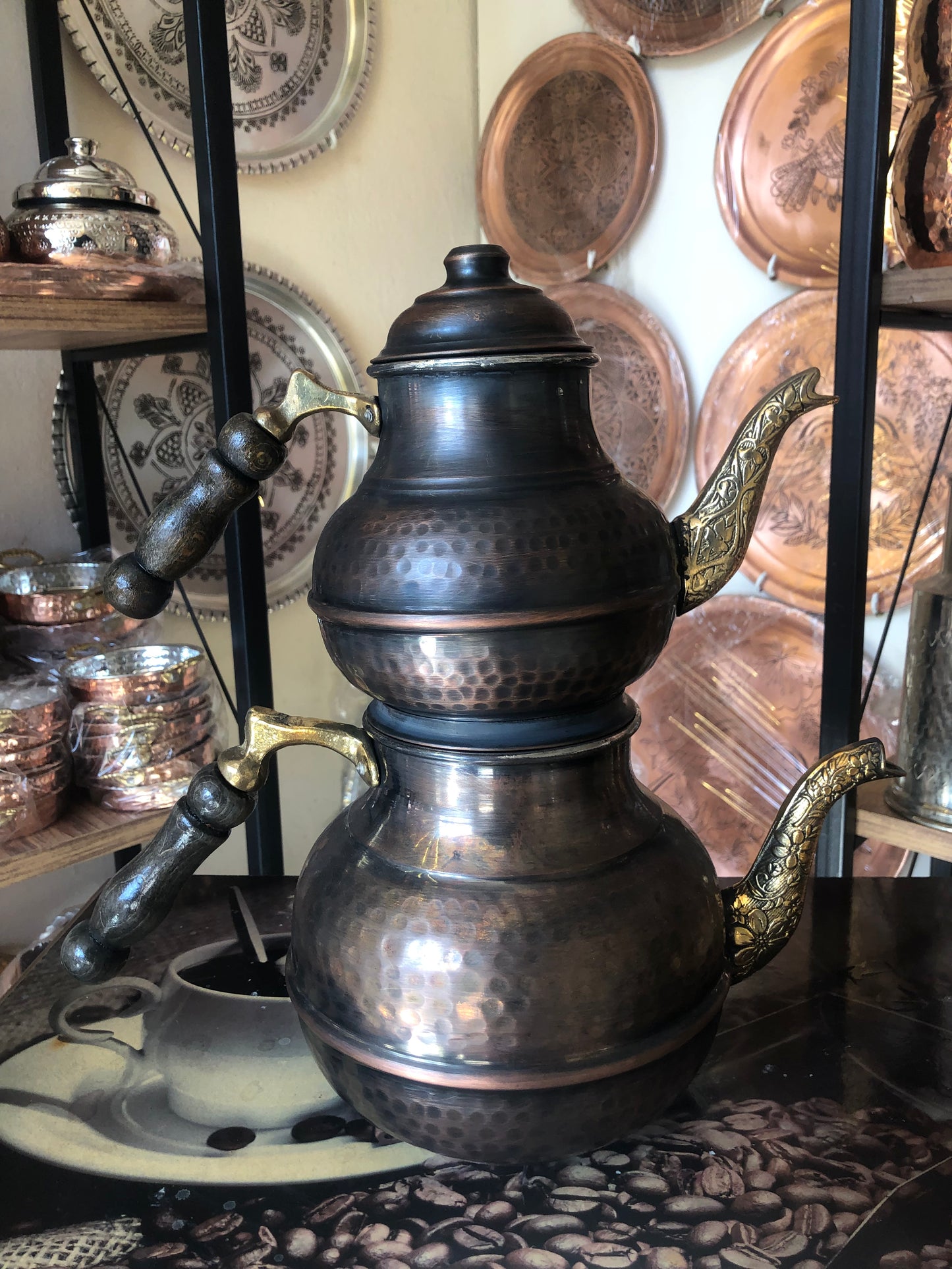 Copper World Teapot 3LT