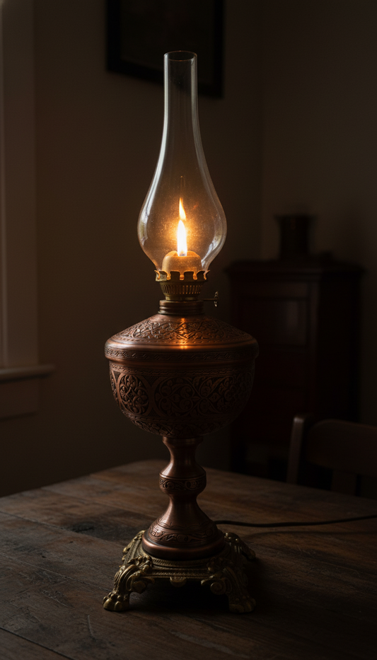 BAKIR DÜNYASI GAZ LAMBASI