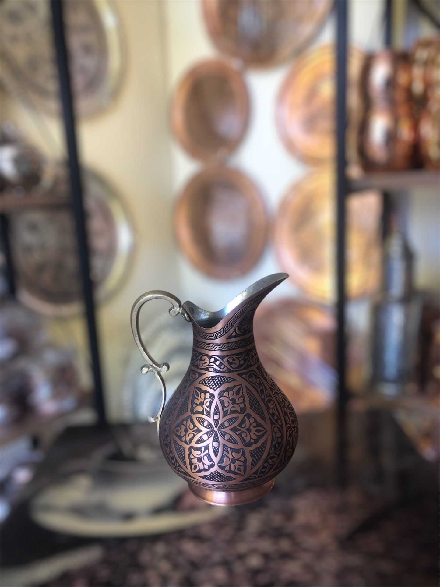 COPPER WORLD PITCHER 2LT