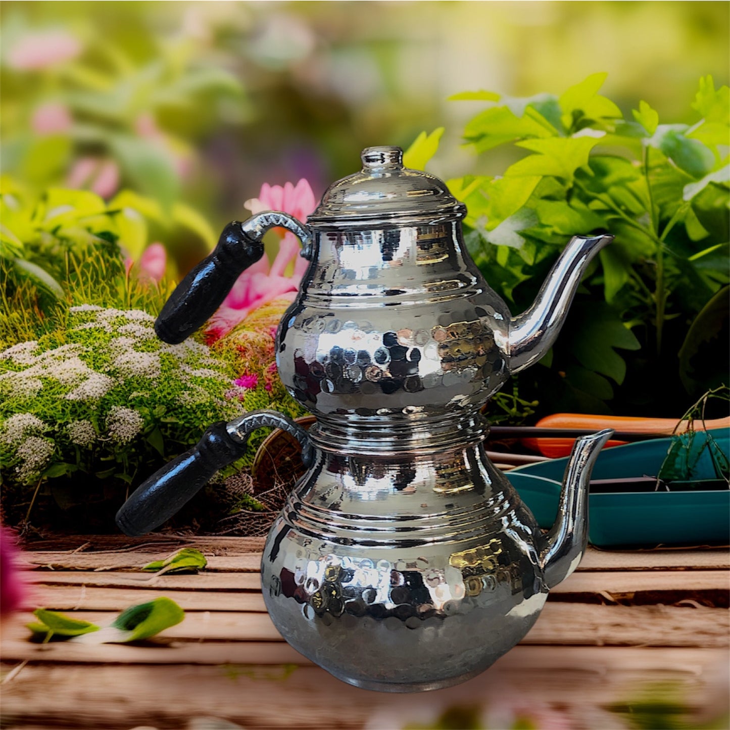 COPPER WORLD TEAPOT 3LT