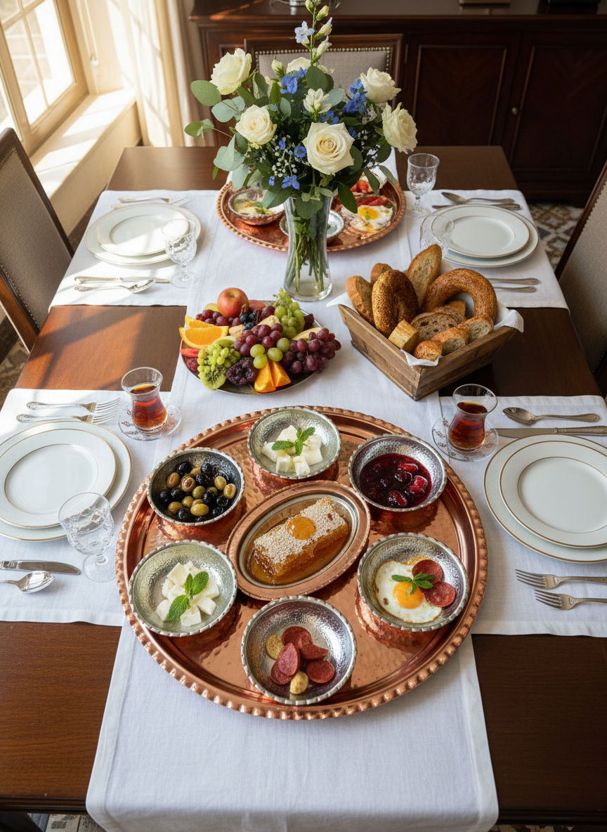 COPPER WORLD BREAKFAST SET